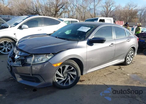 2017 Honda Civic Ex from USA, damaged, VIN 19XFC2F74HE017971